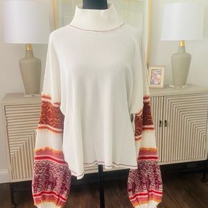 Free people sweater, worn once, size medium